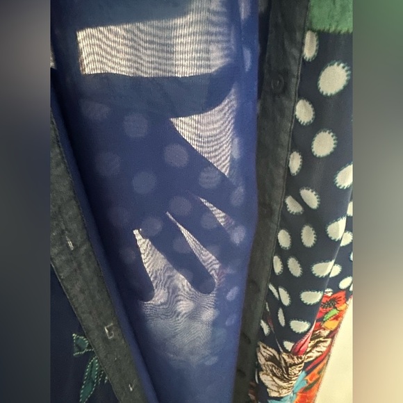 CQ by CQ Short Ruffle Sleeve Semi-Sheer Dress (655) - Picture 11 of 13